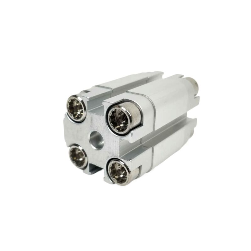 소재 처리 ADVU-16-10-A-P-A 156594 페스토 외부 스레드 공기 실린더 16mm 구멍 10mm 스트로크 듀얼 액션 M5 포트 자기 피스톤 컴팩트 ISO 6432