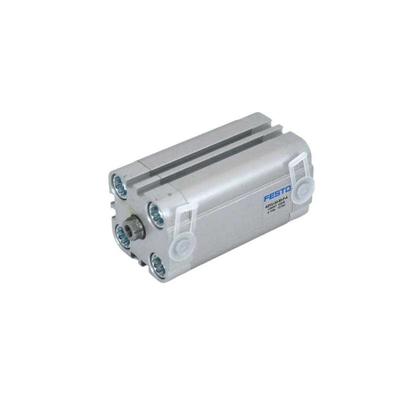 빠른 사이클 M5 포트 외선 스레드 25mm 도공 15mm 스트로크 FESTO ADVU-25-15-A-P-A 156610 회전 라인 스톱용 자석 반지 ISO 6432