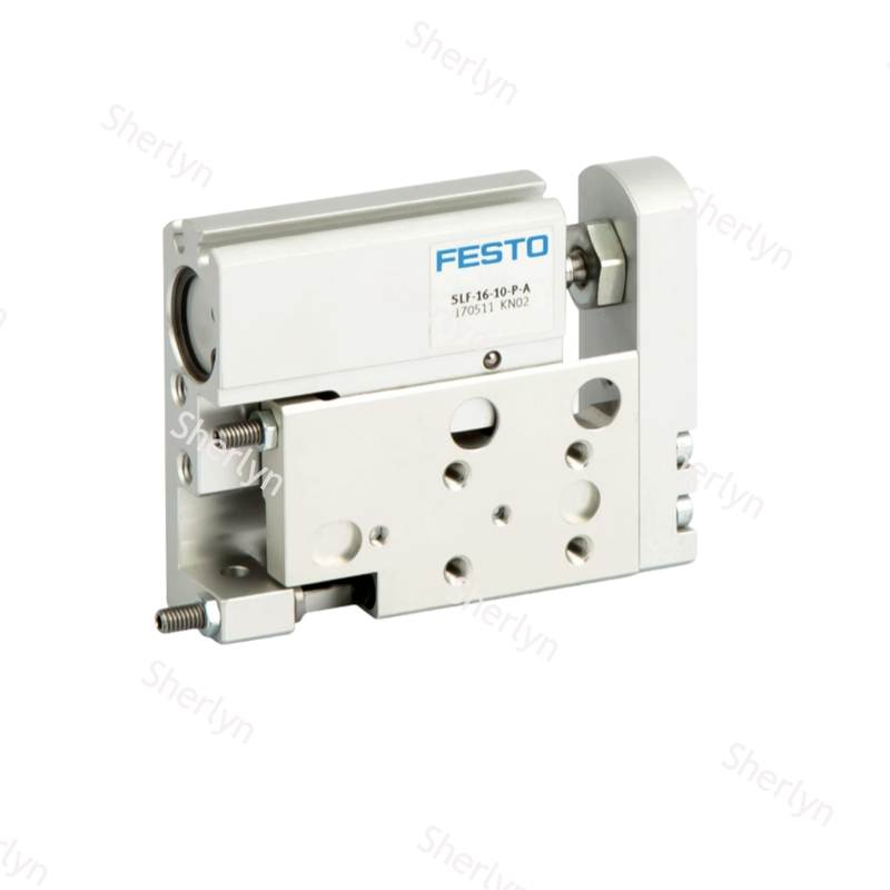 안정적인 상환형 장차단 슬라이딩 액추에이터 FESTO SLF-10-40-P-A 170509 PCB 보드 전송 장비용 10×40mm 평면 알루미늄 공기 부품