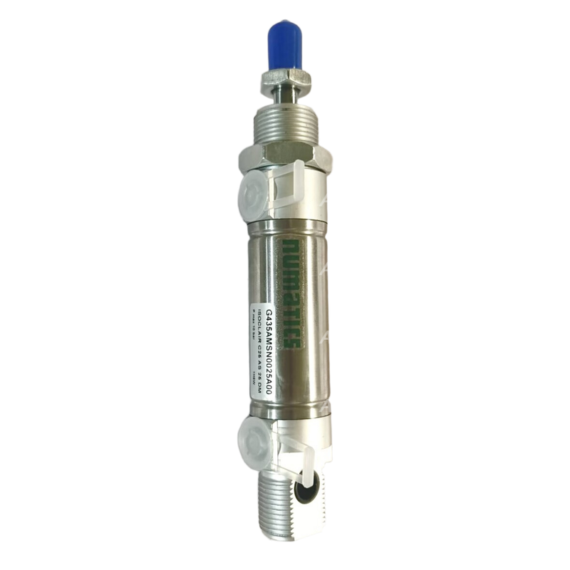 G435AGSN20A00 ASCO NUMATICS 실린더 둥근 스테인레스 스틸 배럴 ISO 6432 ISO 16030과 함께 실린더