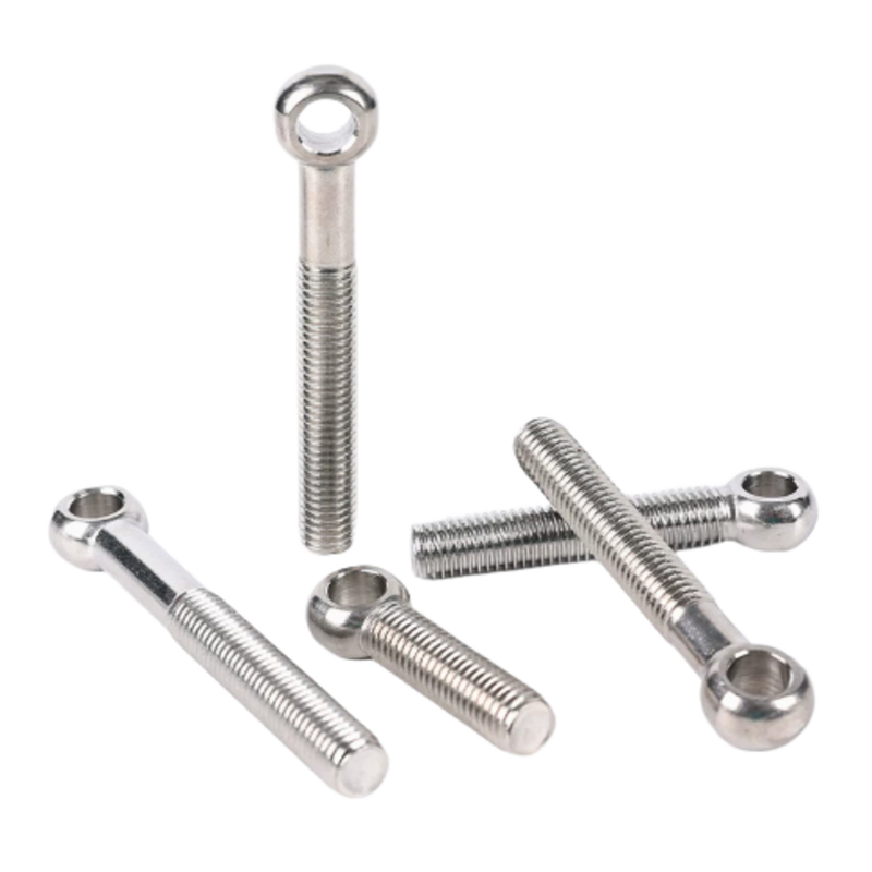 M8 명목 길이 20mm ~ 150mm Pneumatic 파이프 피팅 스테인레스 스틸 304 탄소 스틸 밝은 표면 마감 부식 저항