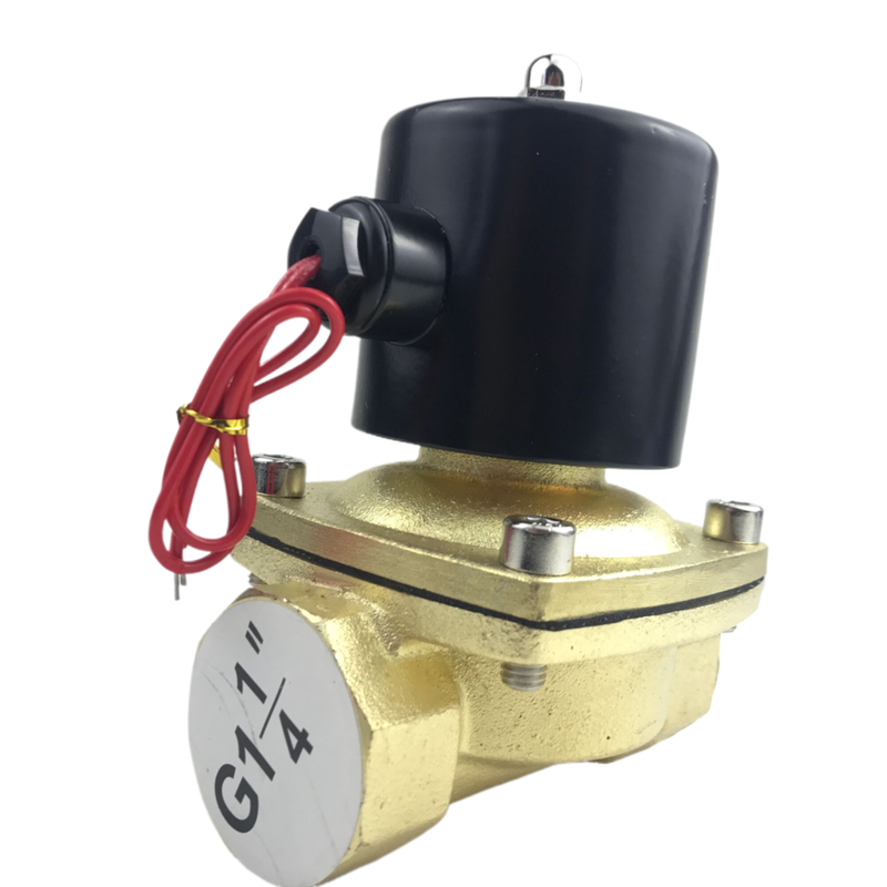 G1-1/4 포트 크기 플러스 마이너스 10 퍼센트 및 유체 제어용 35mm 오리피스 크기를 포함하는 Pneumatic Solenoid 밸브