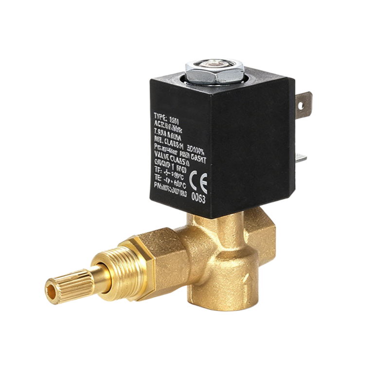 1/8 포트 크기 공압 솔레노이드 밸브 5531-04-20GBV-DN2 직동 2.0mm 오리피스 크기 2 방향 평상시 닫힘