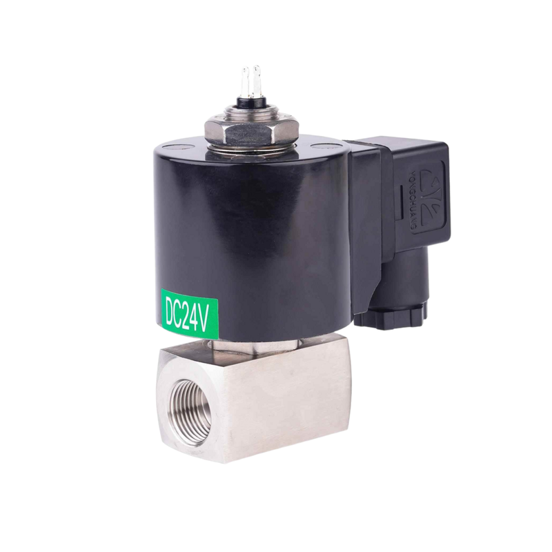 8.16AAS015B 1.5mm 오리피스 크기 스테인레스 스틸 304 공압 솔레노이드 밸브 직동 작동 G1/8 G1/4 G3/8 포트 크기