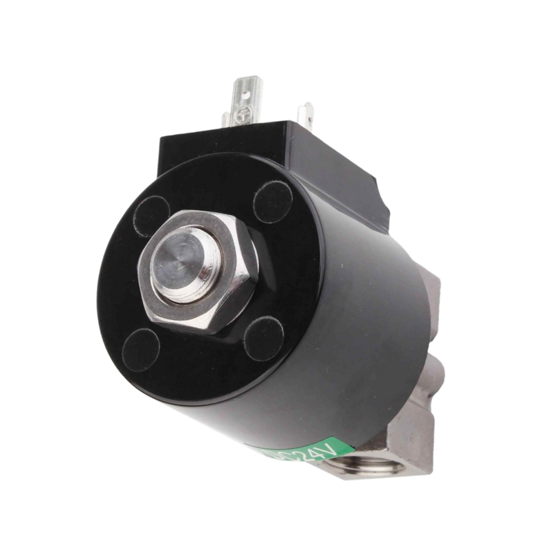 8.7AAS020B 포트 크기 1/2 3/8 Pneumatic Solenoid 밸브 스테인리스 스틸 304 체조 재료 구멍 크기 2mm