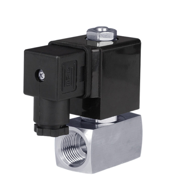 2 차원 일반적으로 닫힌 Pneumatic Solenoid 밸브 PTFE 밀폐 재료 25mm 오리피스 크기 1′′ 포트 크기 압력 6 ~ 120 바 24VAC