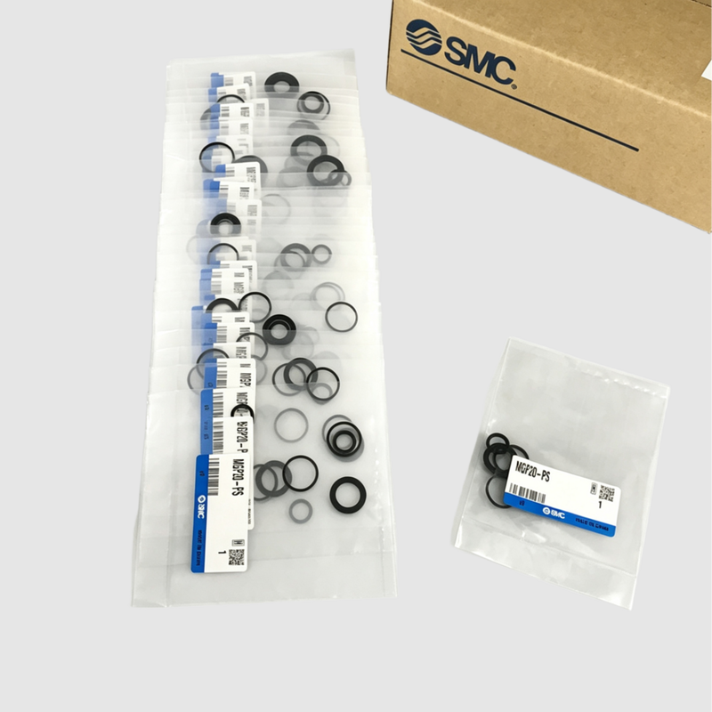 SMC MGP Series Economic Refurbishment Seal Kit MGP80 PS All In One Internal Sealing Pack For MGPM80 MGPL80 Three Rod Guided Cylinder Save Budget Against Purchasing Brand New Cylinder Unit