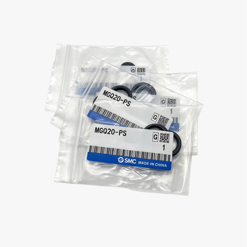 SMC MGQ63-PS 공압 유지보수 씰 키트 MGQ 시리즈 63mm 보어 컴팩트 가이드 공압 실린더 자동 생산 라인 수리를 위한 완전 교체용 씰링 부품