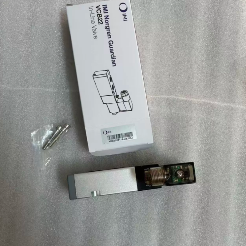 VCB22D517A-AD213J | IMI Norgren 고유량 솔레노이드 밸브 G1/2 24VDC 공압 제어