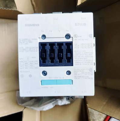 3RT1054-6AF36 25 ~ 60도 섭씨 AC DC 코일 접촉기, 모터 제어 및 자동화 전기 스위칭용 범용 코일 설계