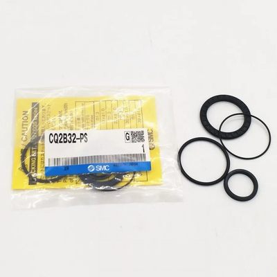 SMC CQMB25 PS 공압 실린더 씰 세트, 25mm 보어 플랫 실린더, 고탄성 고무 씰로 안정적인 클램핑력 유지